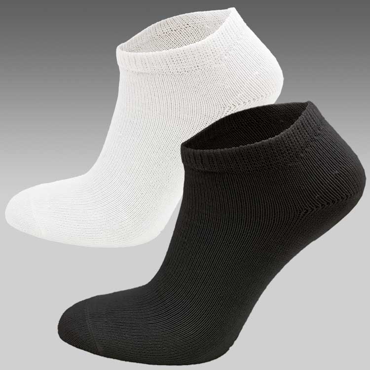 Low sock 2-pack, bomull